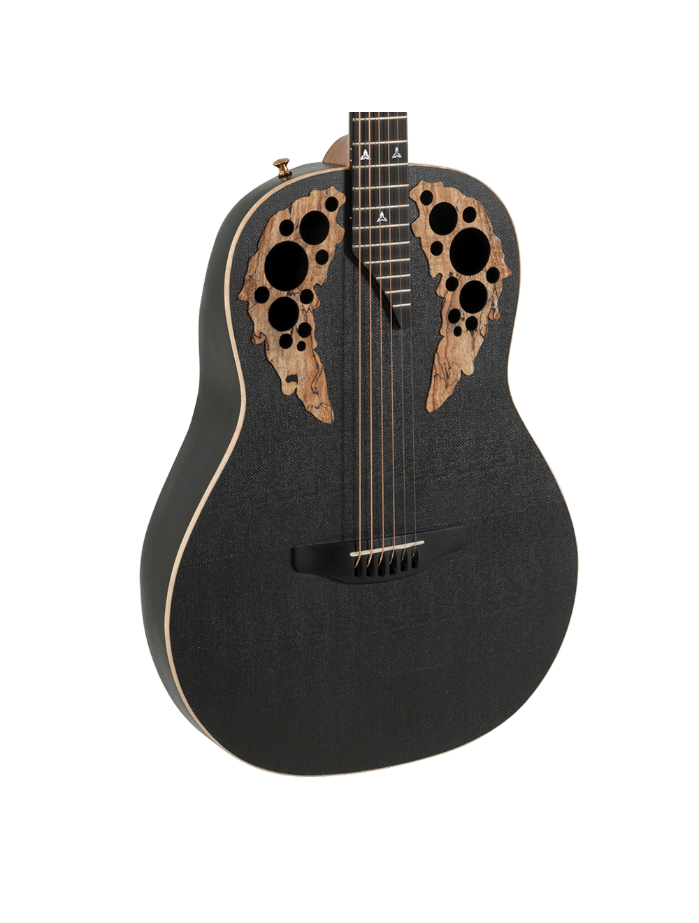 Ovation Adamas U581T-SPM A/E Guitar - Black Satin Coppper Metal Flake