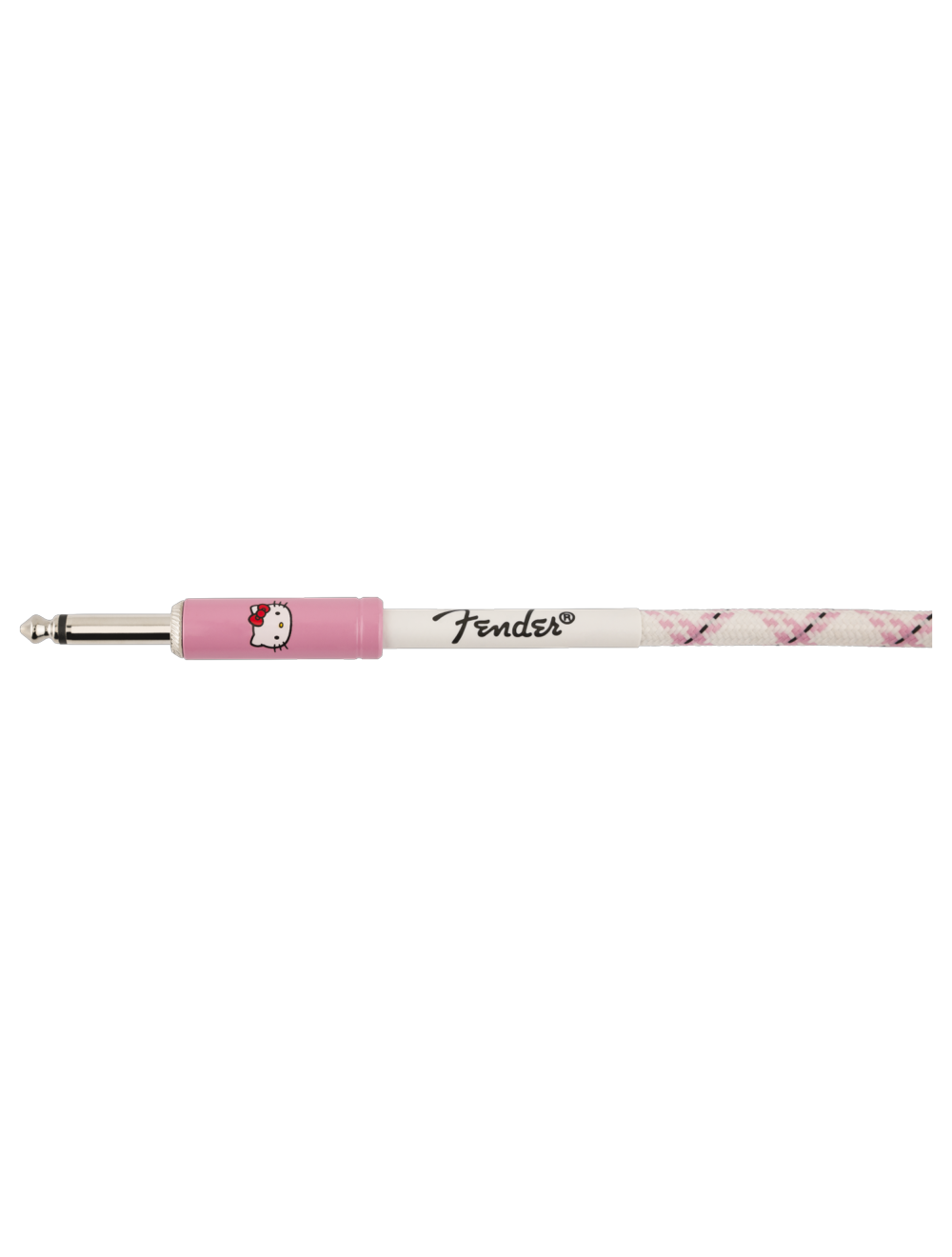 Fender x Hello Kitty Woven Cable - White/Pink