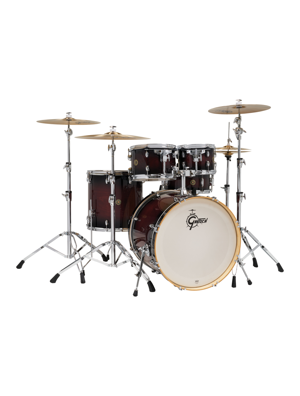 Gretsch Catalina Maple 5-Piece Shell Pack w/22" Kick - Deep Cherry Burst