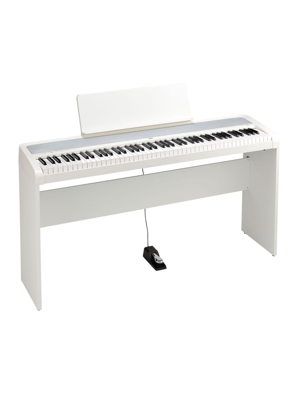 Korg B2WH 88-Key Digital Piano w/ Audio and MIDI USB - White