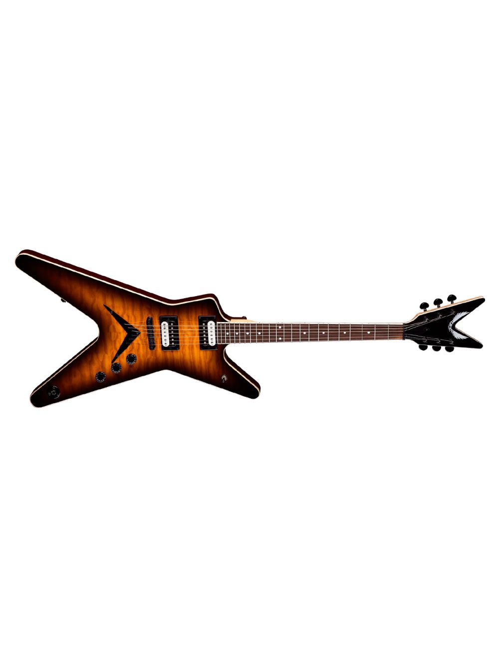Dean MLX Quilt Maple Trans Brazilia