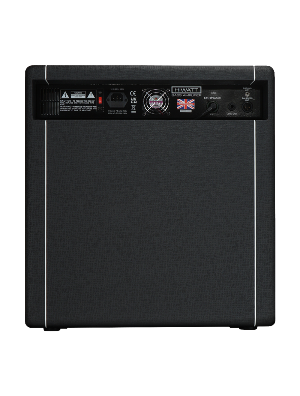 Hiwatt Bulldog 77 100-Watt 1x12 Bass Combo Amplifier - Black