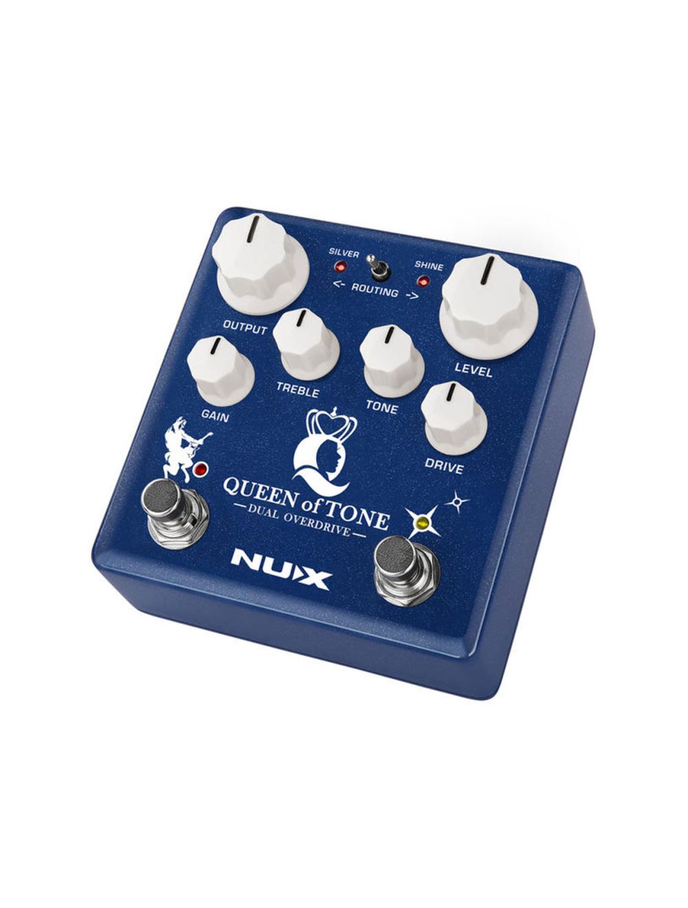 NUX Queen of Tone Dual Overdrive Pedal - Open Box
