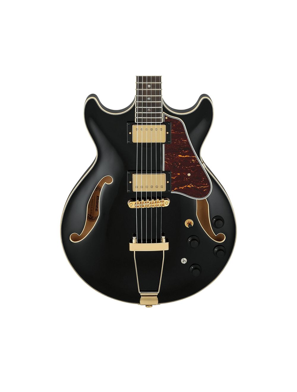 Ibanez AMH90BK AM Artcore Expressionist Electric Guitar - Black