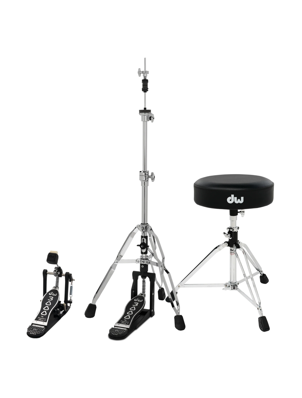 DW Drums DW 3000 Series 3-Piece Hardware Pack