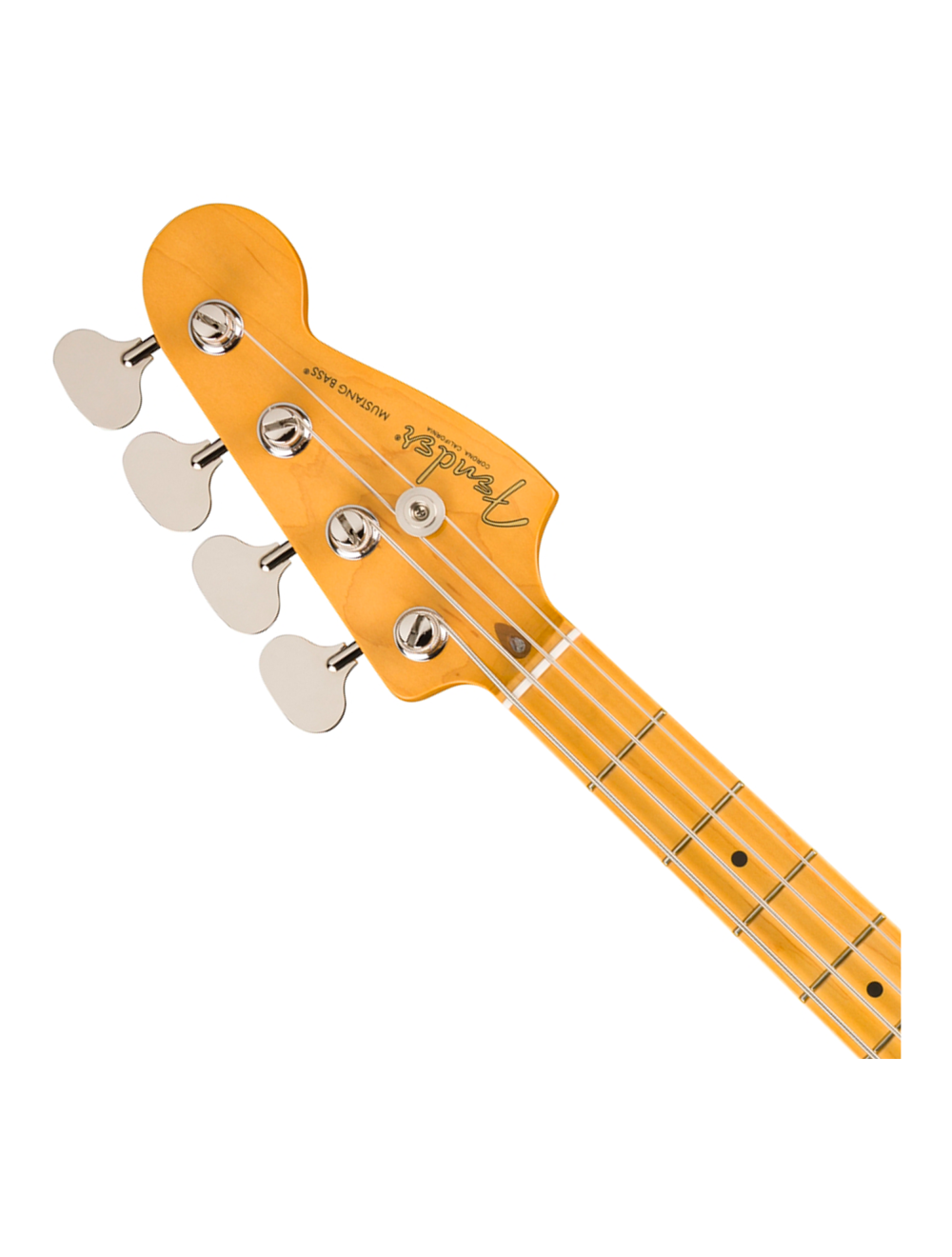 Used Fender American Professional Classic Mustang Bass - Faded Dakota Red