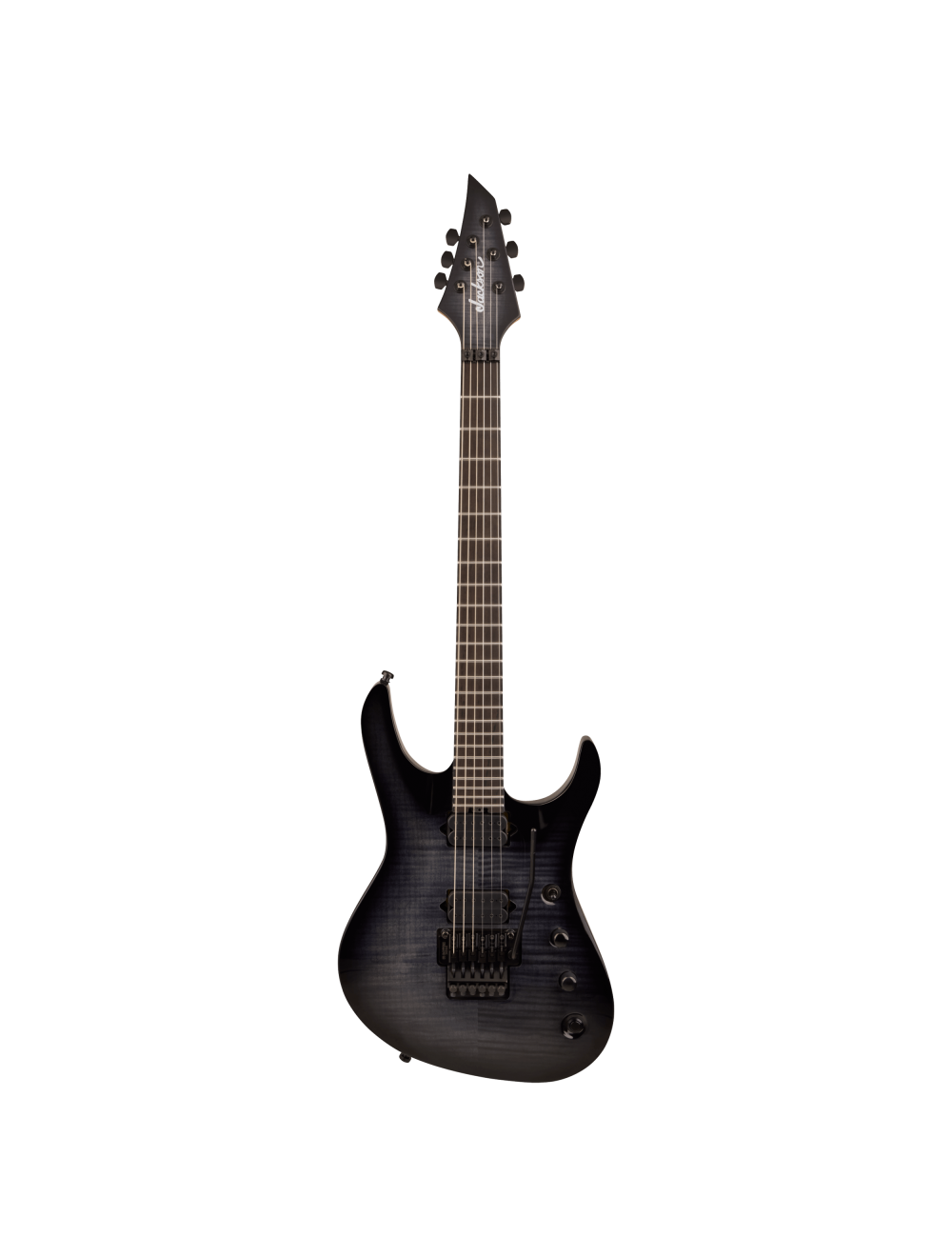 Used Jackson Pro Plus Series Sig Chris Broderick Soloist 6 - Transparent Black