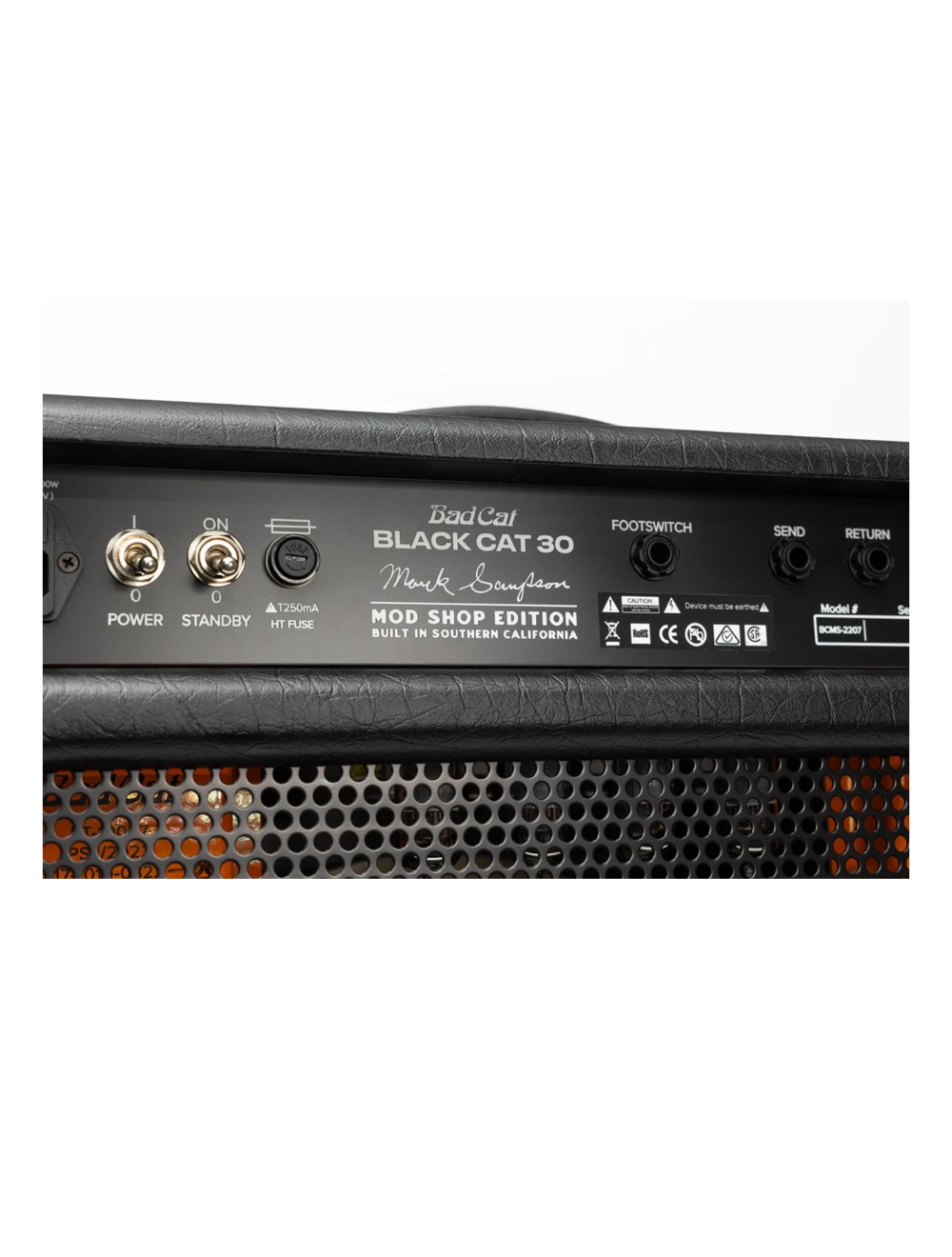 Bad Cat Mark Sampson Modded Black Cat 30-Watt 1x12" Tube Combo Amplifier