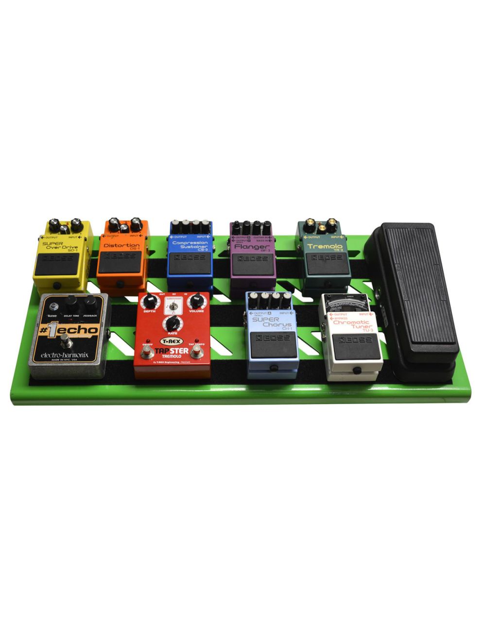Gator Cases GPB-BAK-GR Green Aluminum Pedal Board; Large w/ Carry Bag - Open Box