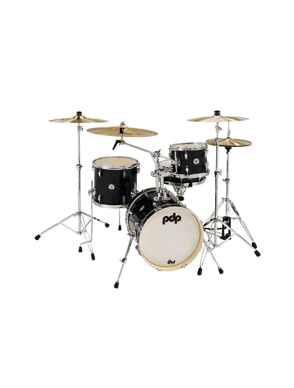 PDP New Yorker 4-Piece Shell Pack - Black Onyx Sparkle