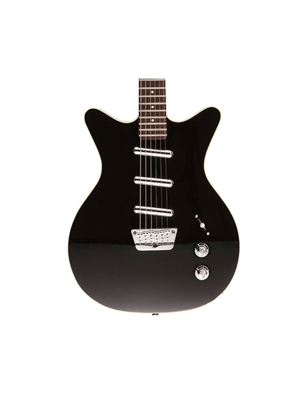 Danelectro '59 Triple Divine Electric Guitar - Black