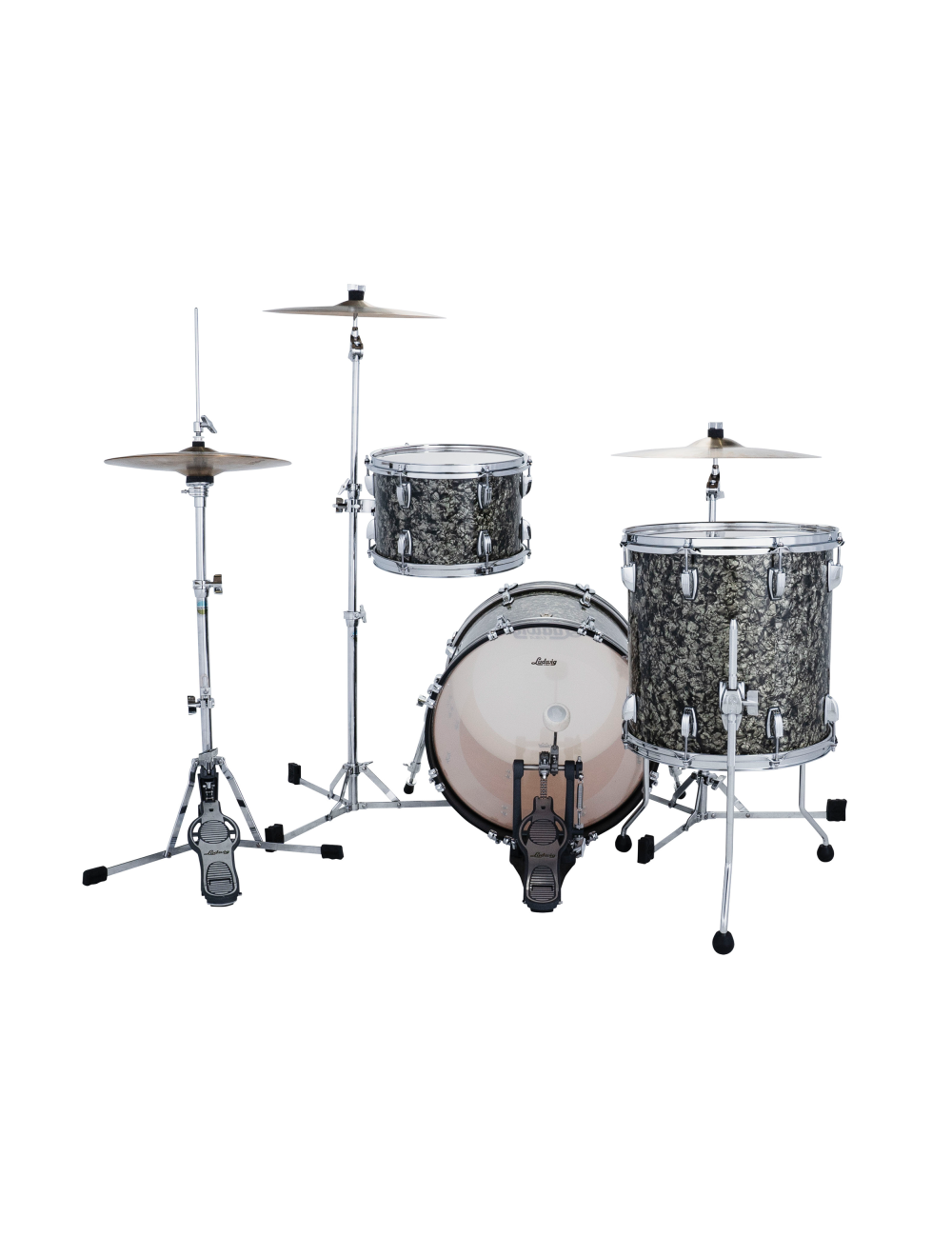 Ludwig Classic Maple Jazzette 3-Piece Drum Kit w/ 18" Kick - Moss Green