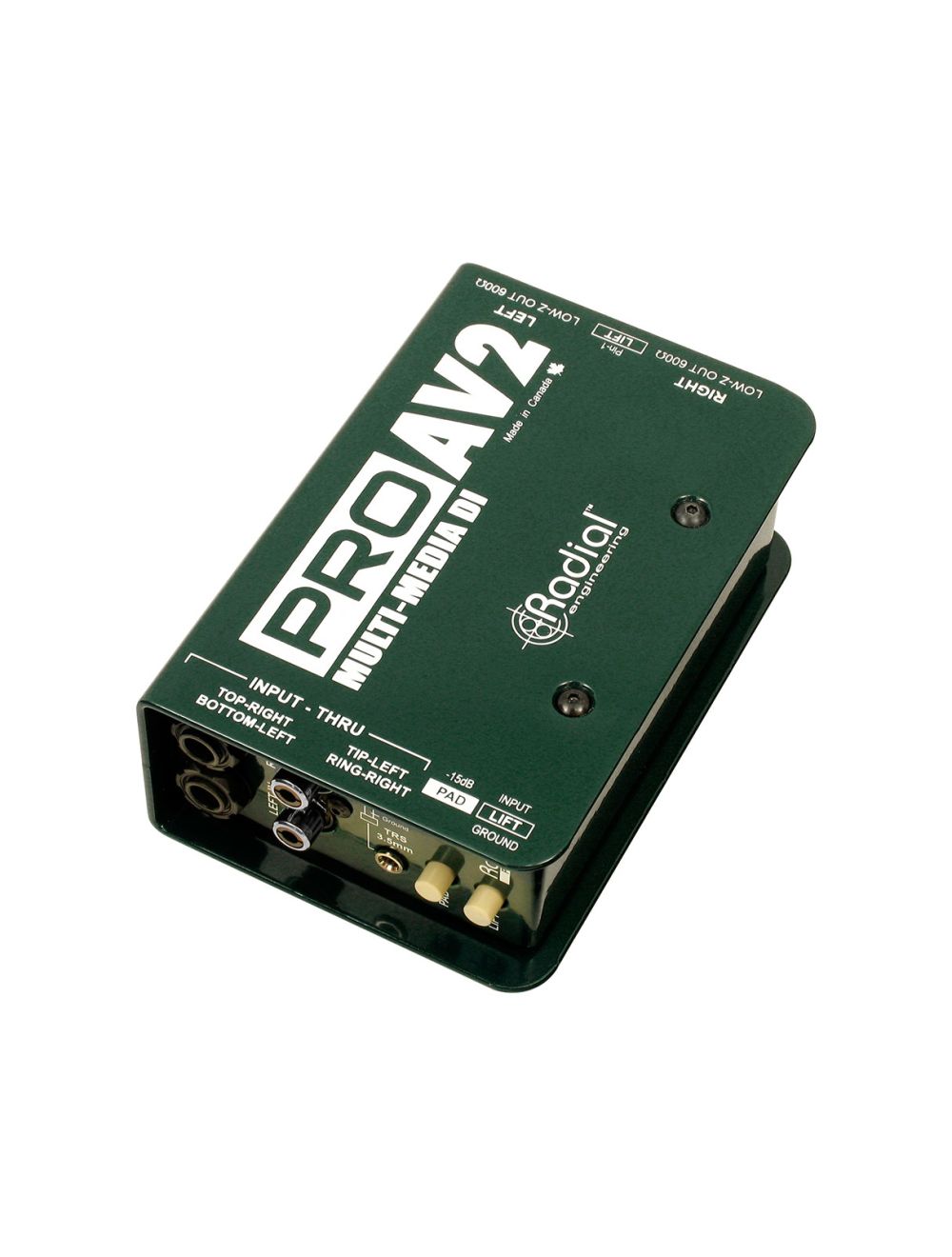 Radial ProAV2 Stereo DI Direct Box - Open Box