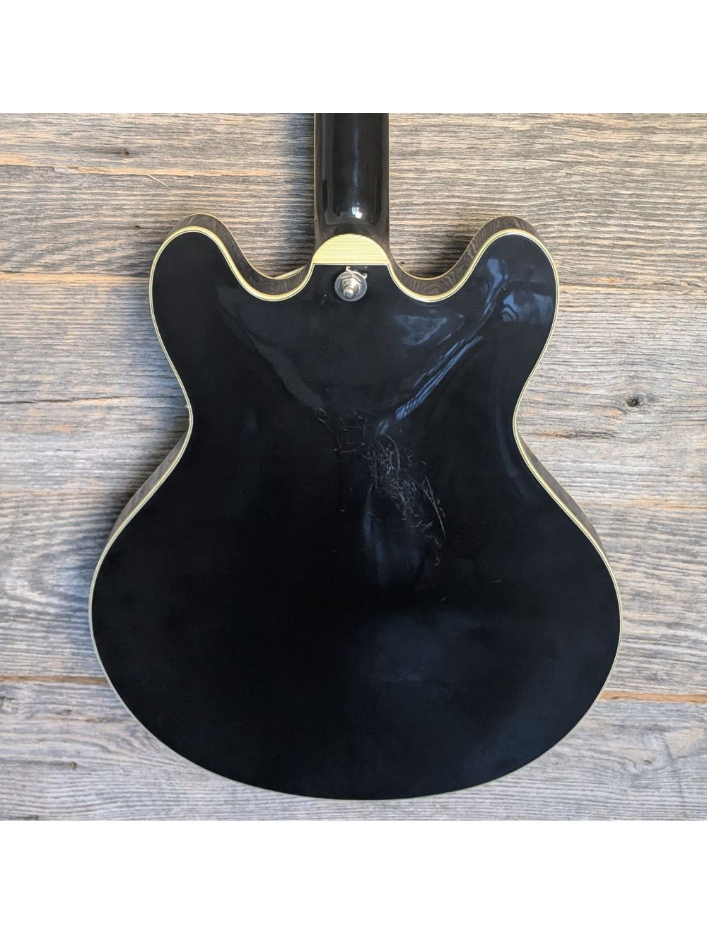 Used Eastman T846 Semi-Hollowbody Guitar - Black w/Upgrades & Case