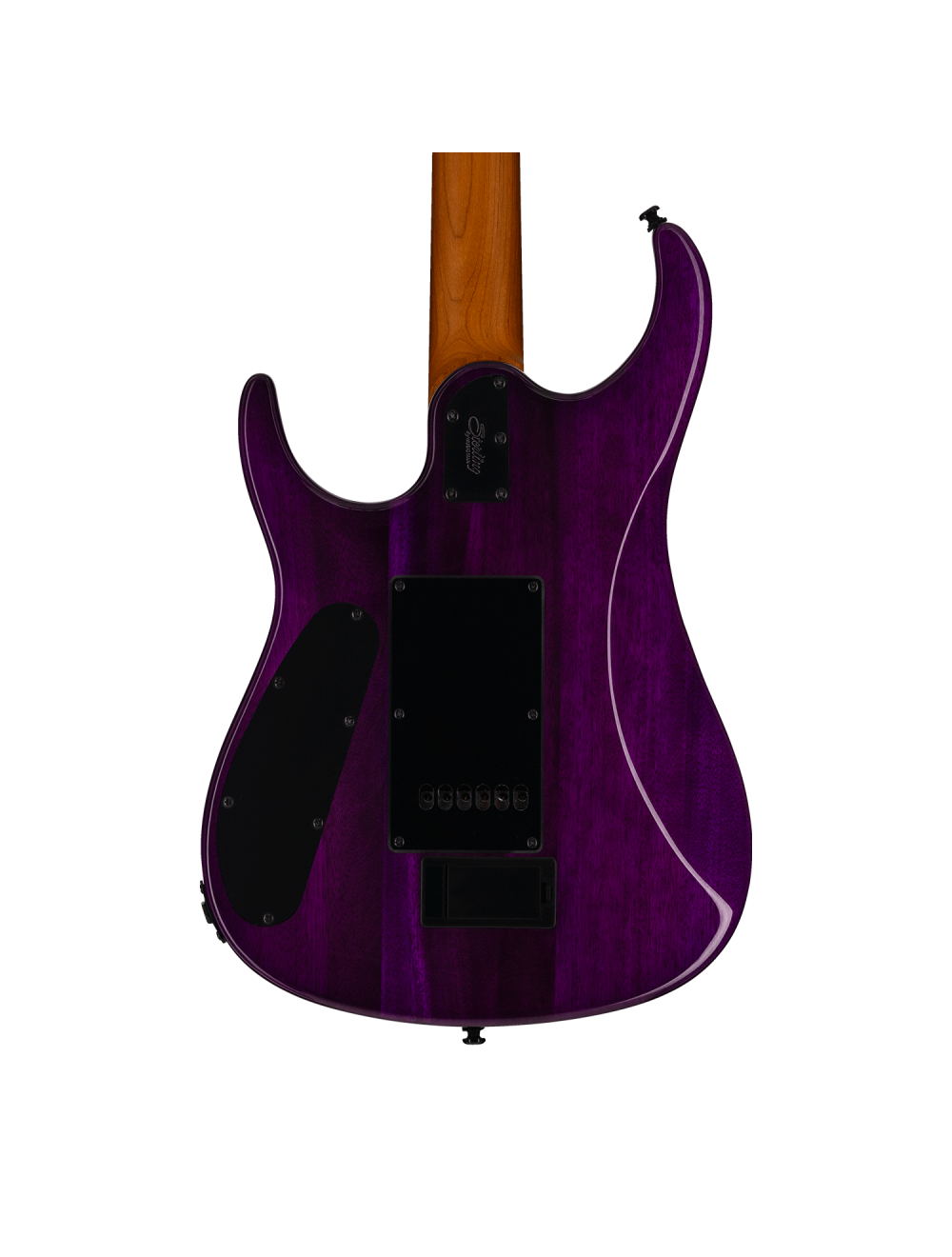 Sterling by Music Man JP150 DiMarzio Flame Maple Electric Guitar - Purple Nebula