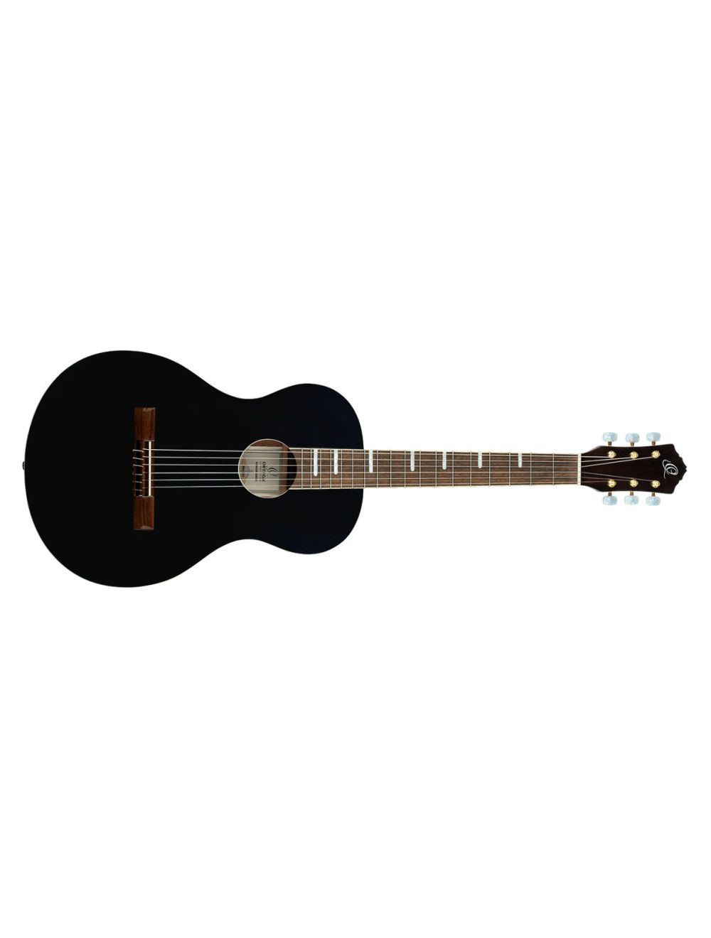 Ortega Guitars RRA-BKT Ranger Series Shortscale Nylon Parlor - Black
