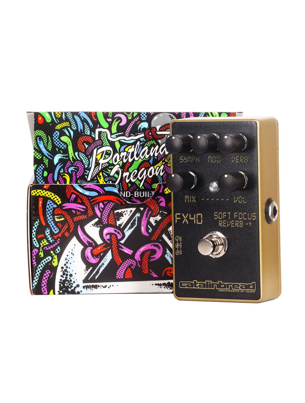 Catalinbread Soft Focus Gold 2024 Limited Edition Reverb Pedal