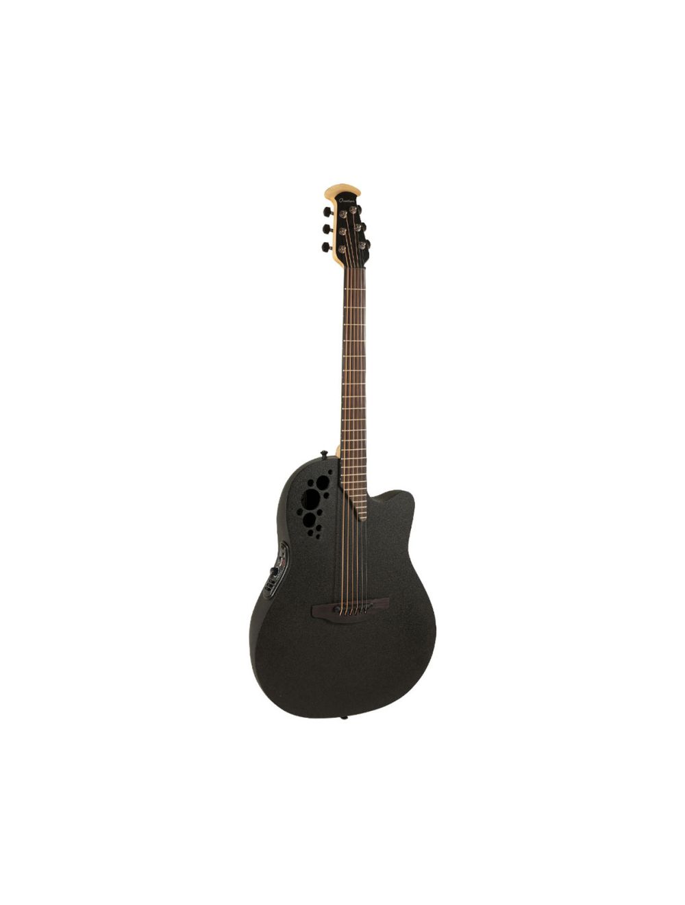 Ovation Pro Series Elite TX 1868TX-5 A/E Guitar - Black Textured - B-Stock