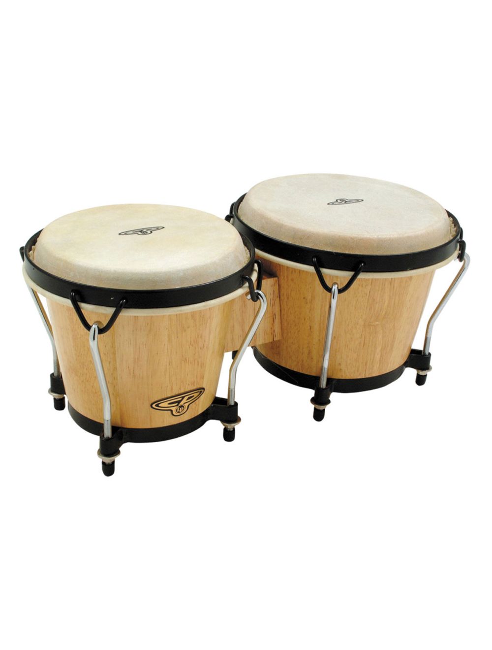 Latin Percussion CP Traditional 6" and 7" Bongos - Oak Natural