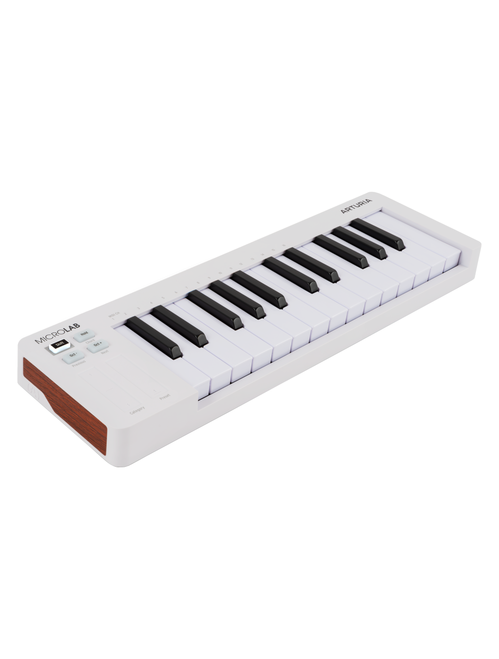 Arturia MicroLab mk3 25-Key MIDI Controller - White