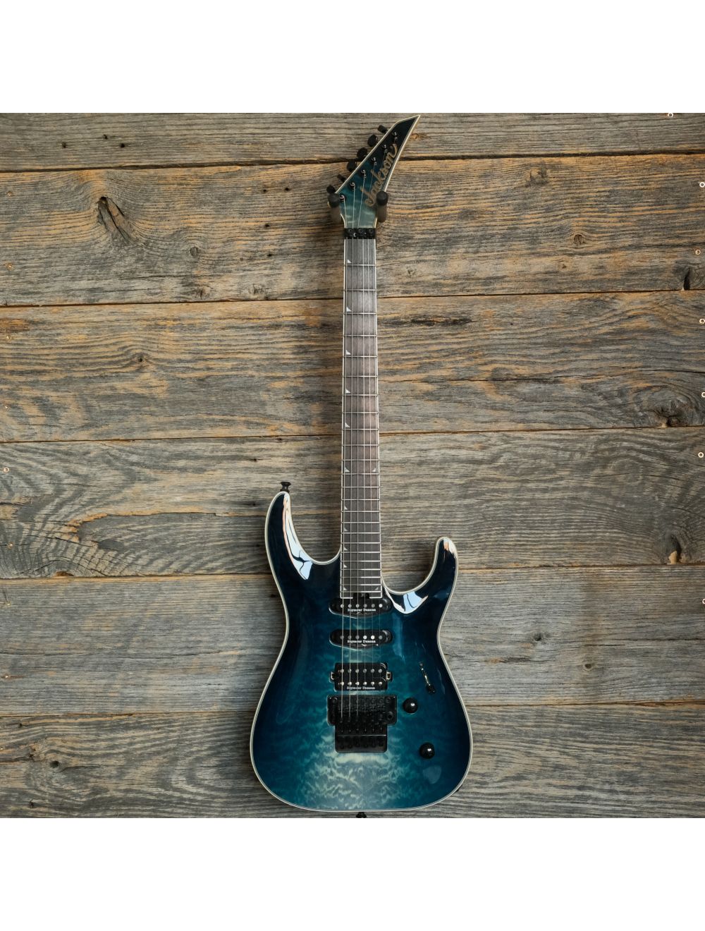 Used Jackson Pro Plus Soloist SLA3 - Polar Burst w/Case