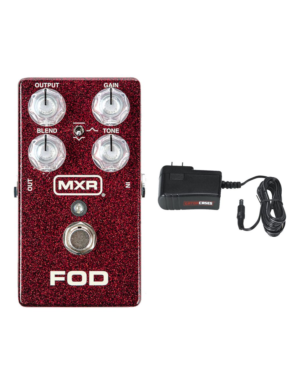 MXR M251 FOD Drive + Gator 9V Power Supply Combo