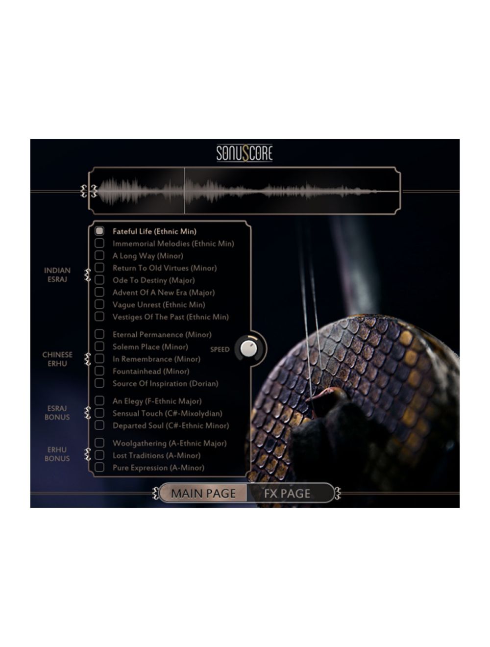 Boom Library Sonuscore Esraj & Erhu - Ethnic String Phrases