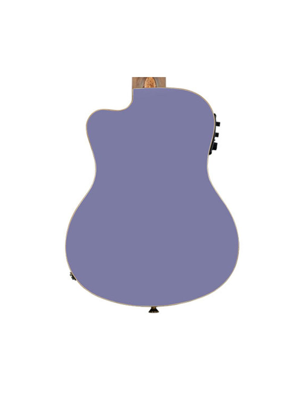 Ortega Guitars RUHZT-CE-VP Horizon Series Tenor A/E Ukulele - Very Peri