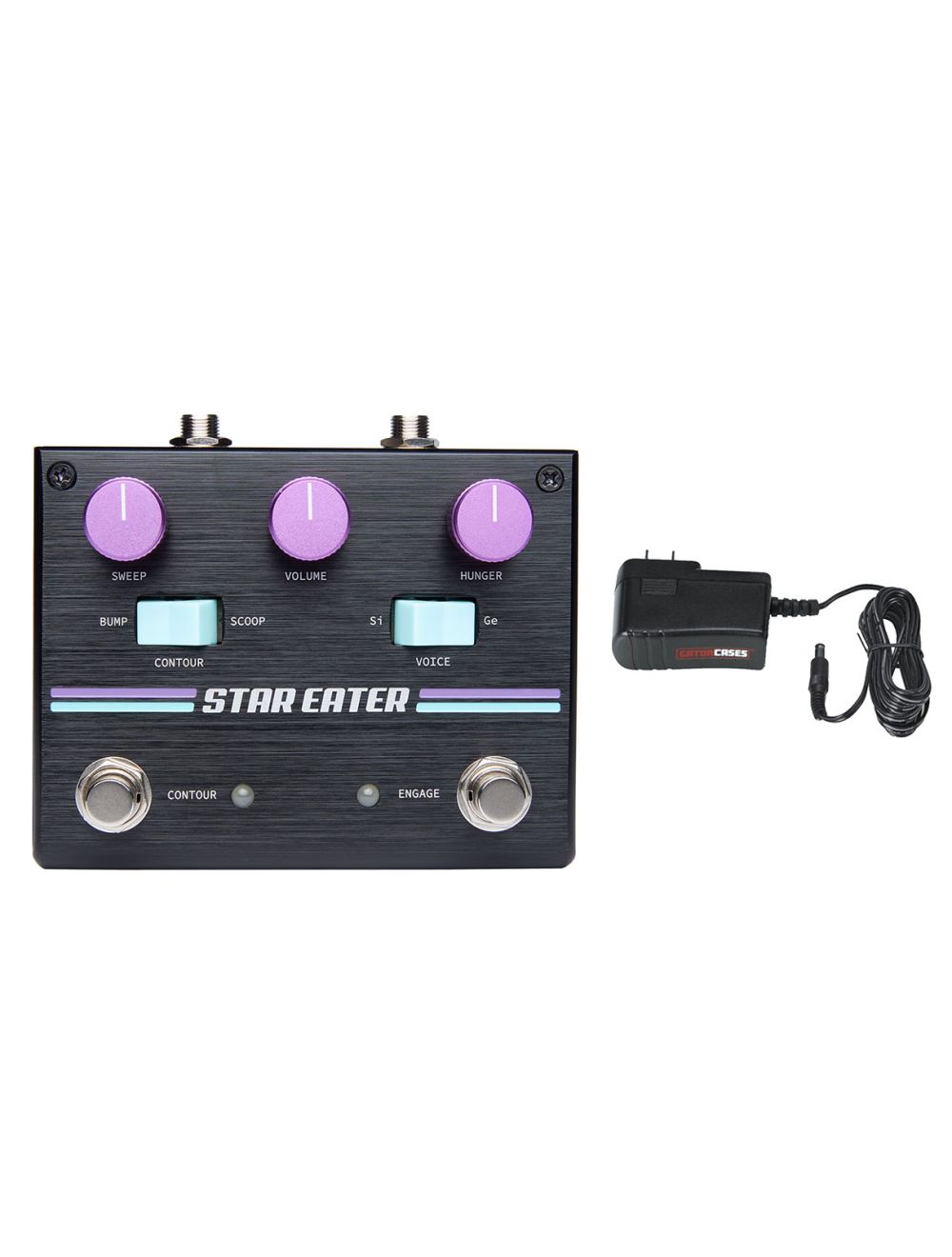 Pigtronix Star Eater Fuzz + Gator 9V Power Supply Combo