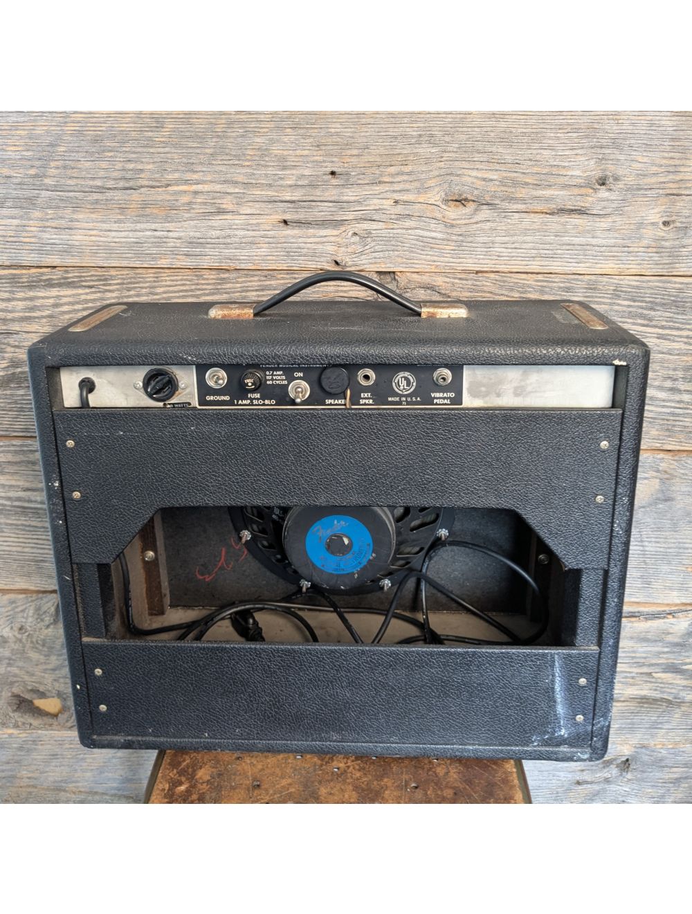 Used Fender 1969 Princeton Combo Amp w/Drip Edge Grill