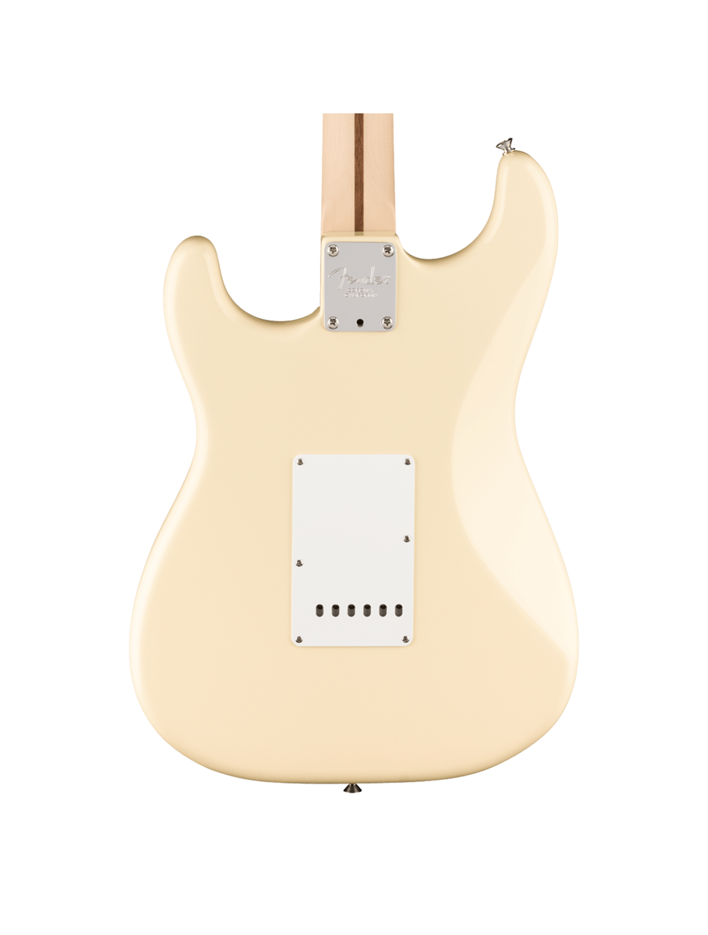 Used Fender Eric Clapton Stratocaster - Olympic White w/ Maple FB