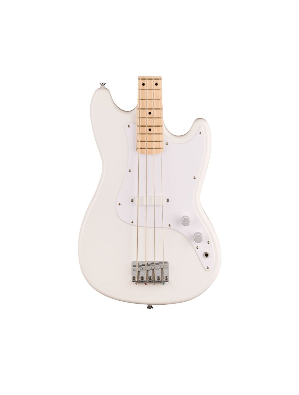 Squier Sonic Bronco Bass - Arctic White w/ Maple Fingerboard