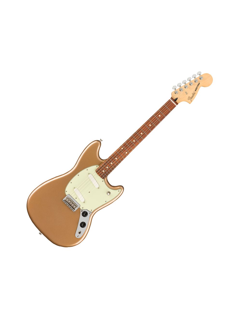 Fender Player Mustang Firemist Gold w Pau Ferro FB