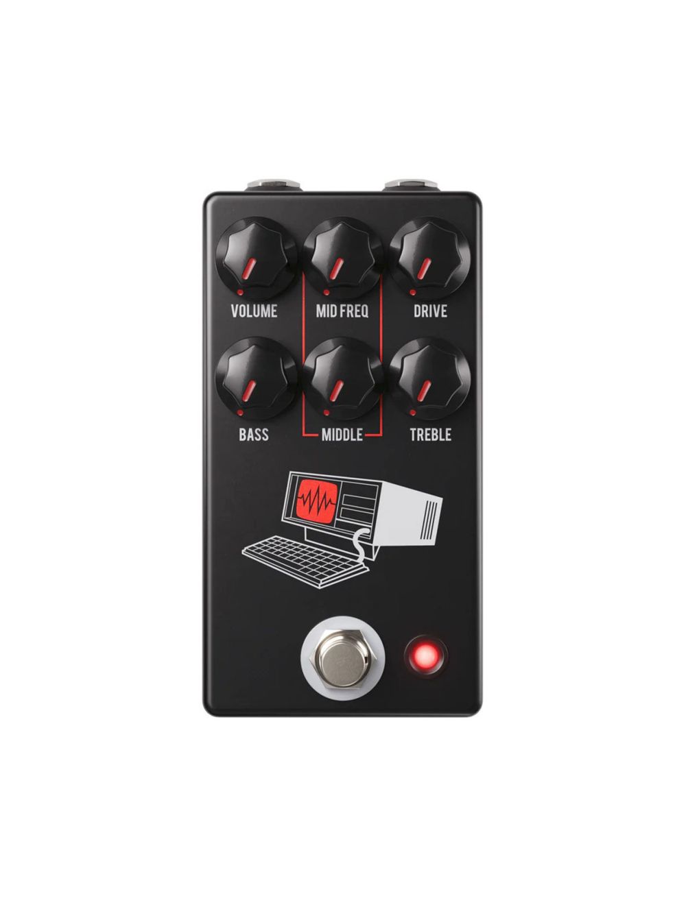 JHS The Hard Drive Distortion Pedal - Black - Open Box