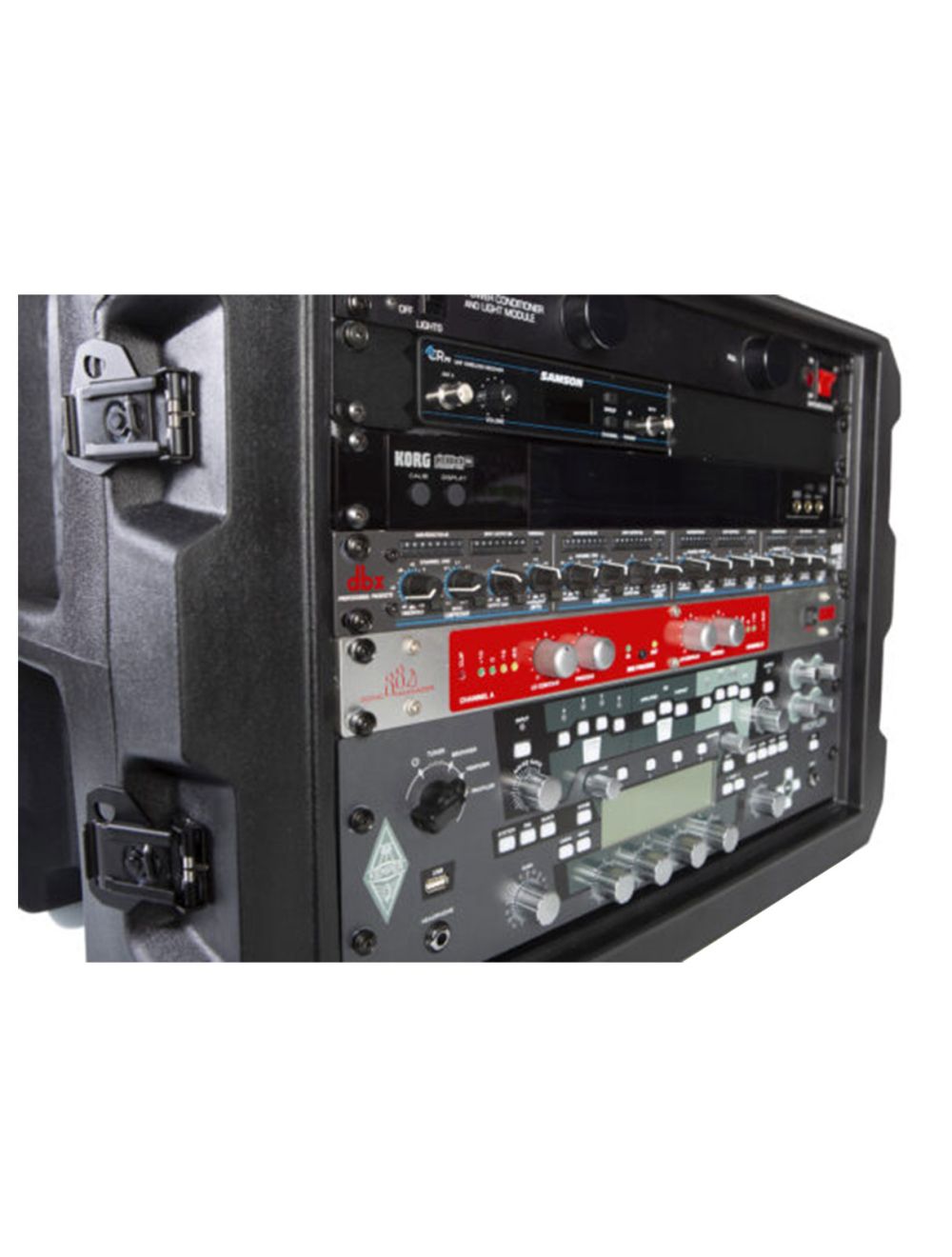 Gator Cases G-PROR-8U-19 Pro-Series 8U Molded Rack Case w/Wheels - Open Box