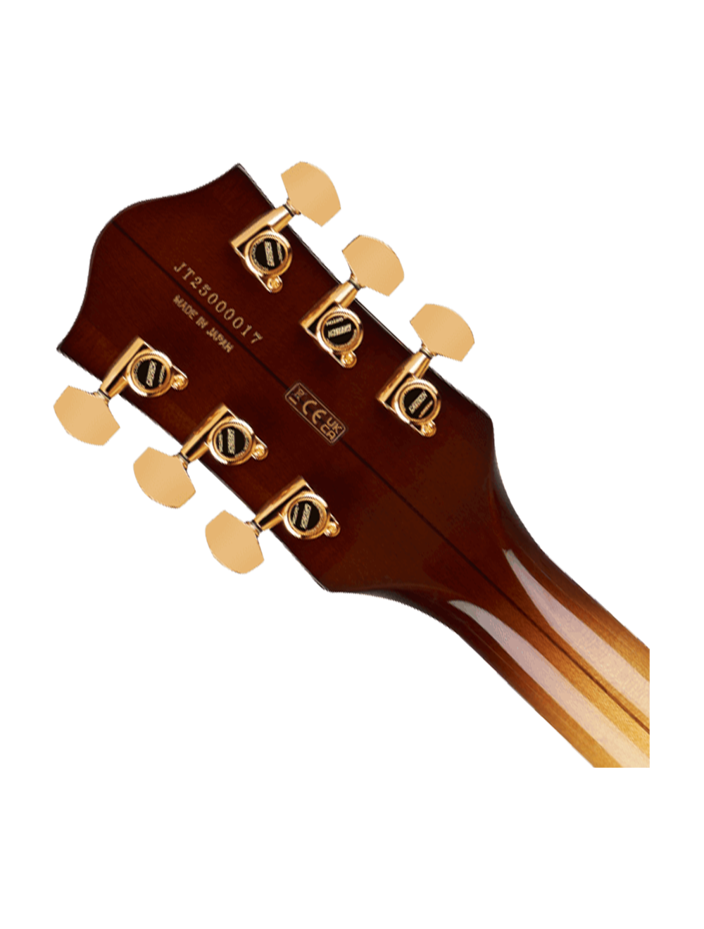 Gretsch Broadkaster Jr. LX Figured CB w/ String-Thru Bigsby - Caramel Dawn