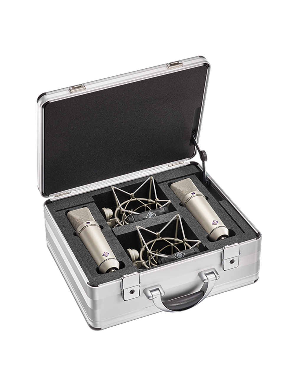 Neumann U 87 AI Condenser Microphone Stereo Set (Nickel)