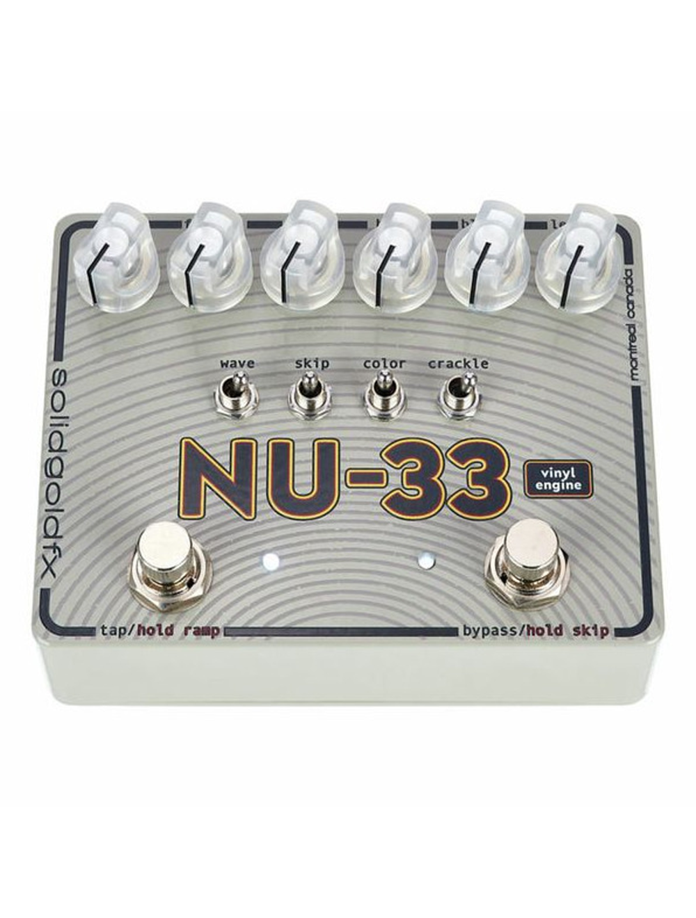SolidGoldFX NU-33 Vinyl Engine Pedal - Open Box