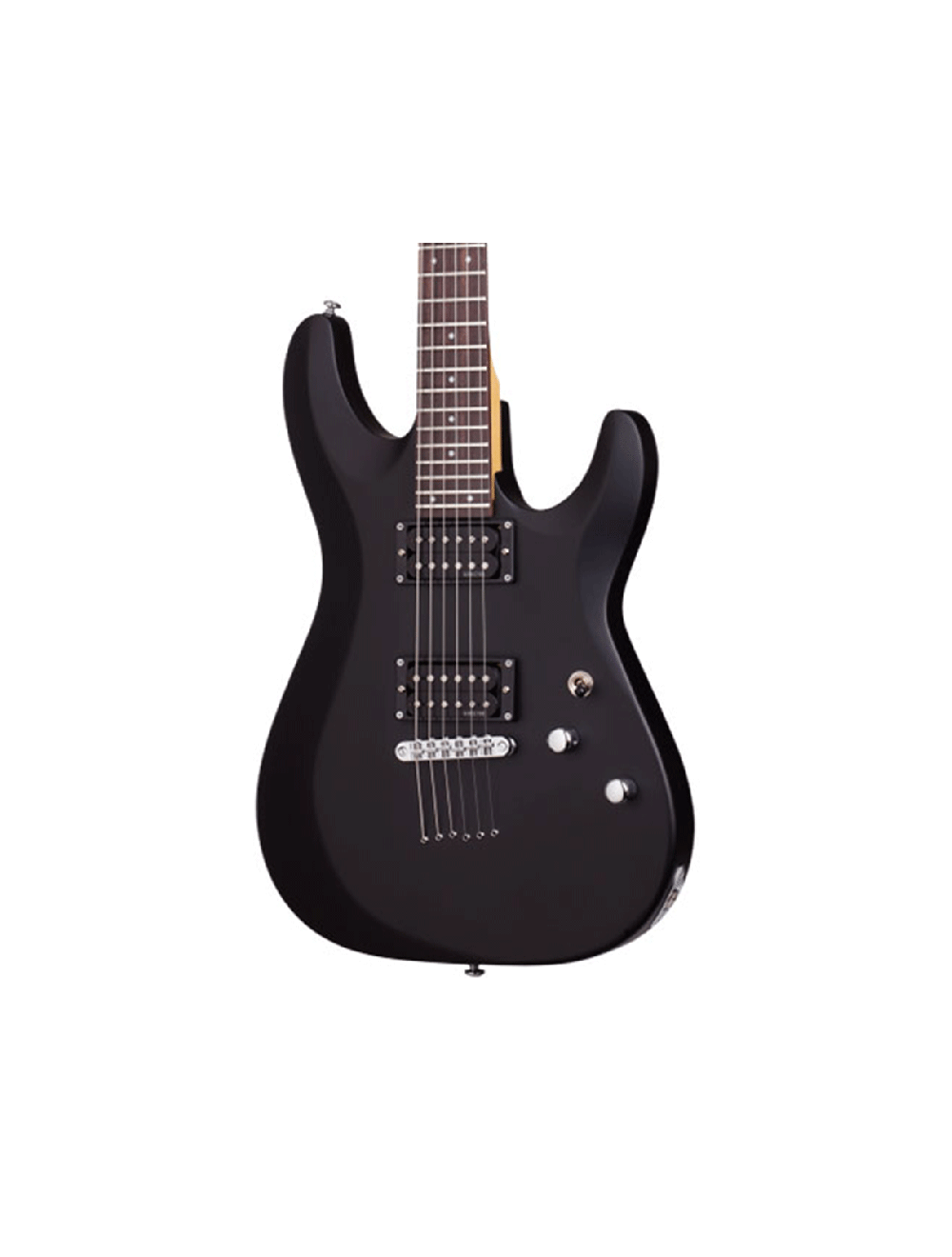 Schecter C-6 Deluxe Electric Guitar - Satin Black