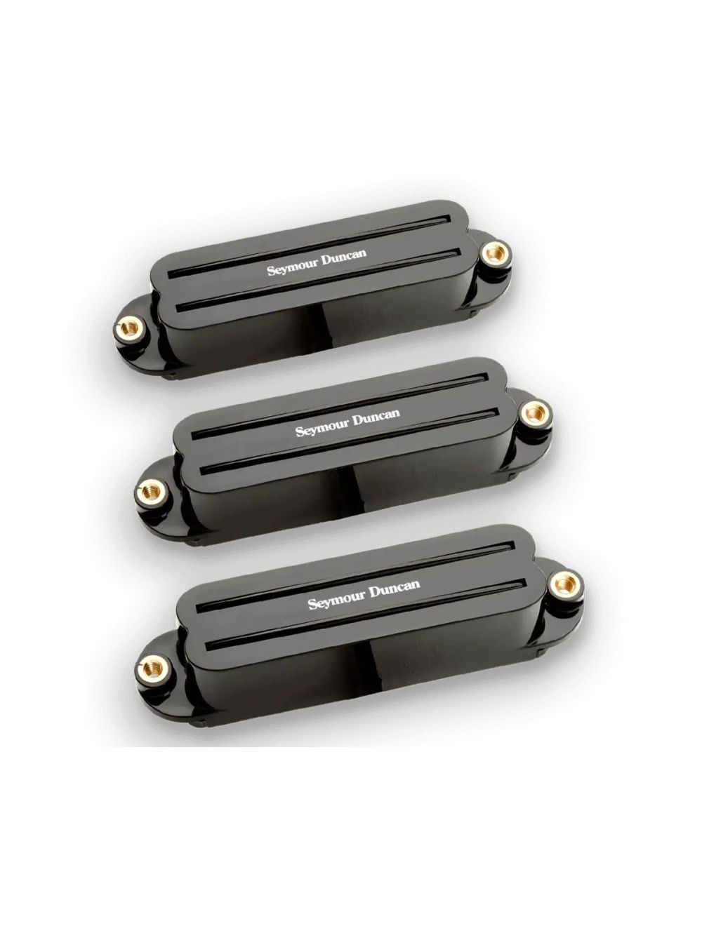 Seymour Duncan Hot Rails Stratocaster Pickup Set - Black - Open Box