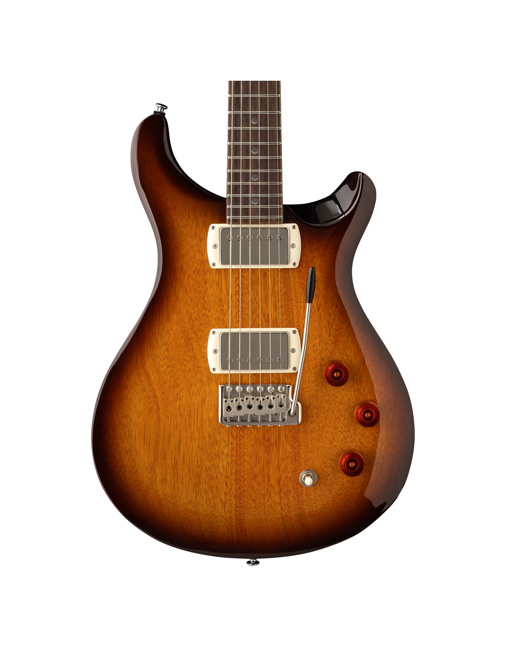 PRS SE DGT Standard Moons Electric Guitar - McCarty Tobacco Sunburst
