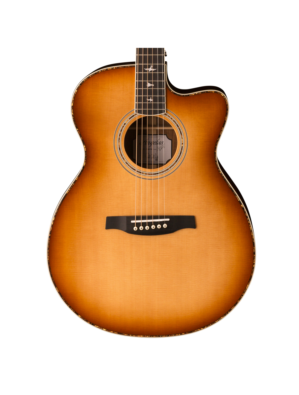 PRS SE A40 Angelus A/E Guitar w/Fishman Sonitone - Tobacco Sunburst - Open Box