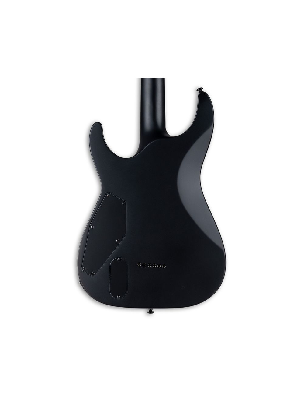 ESP LTD MH-1000 Baritone Electric Guitar - Black Satin