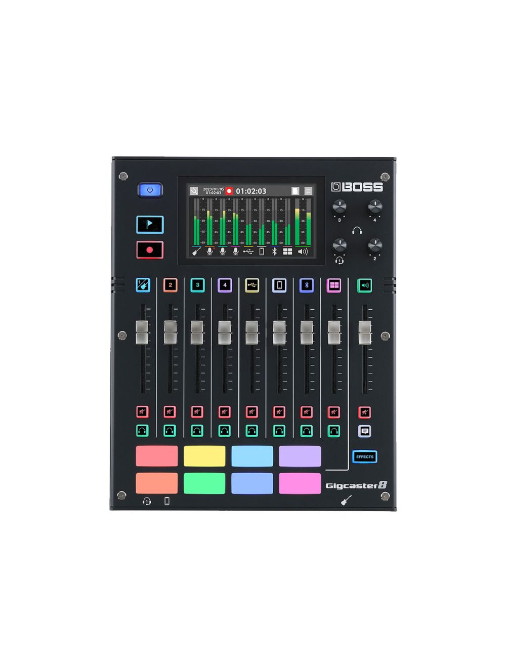Boss Gigcaster 8 8-Channel Audio Streaming Mixer - Open Box
