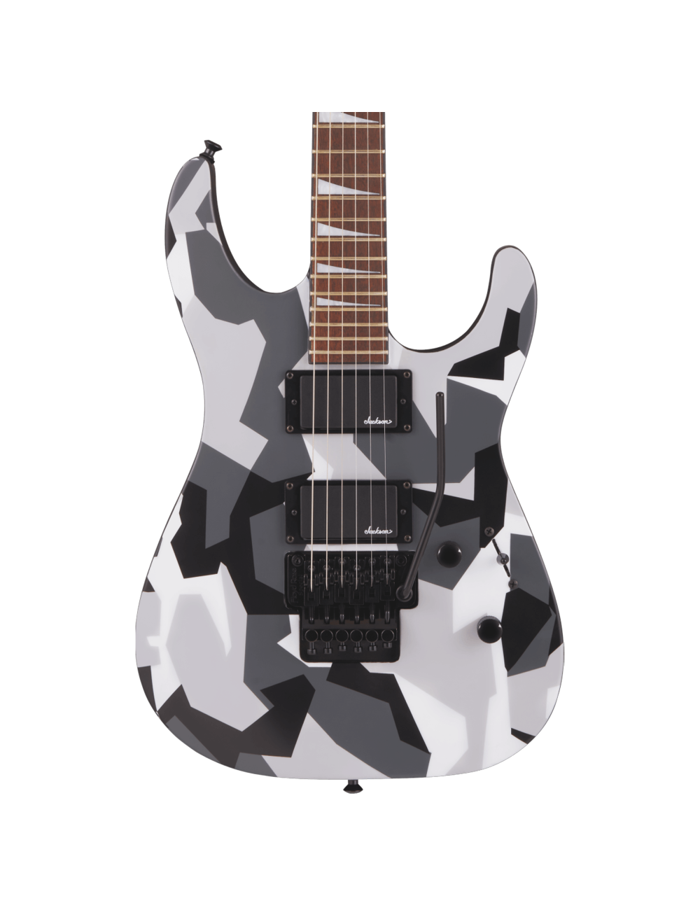 Jackson X Series Soloist SLX DX Camo Guitar - Winter Camo w/Laurel FB