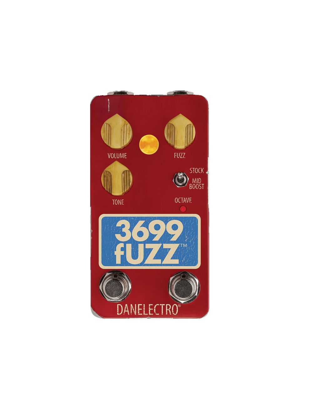 Danelectro 3699 Fuzz Pedal + Gator 9V Power Supply Combo