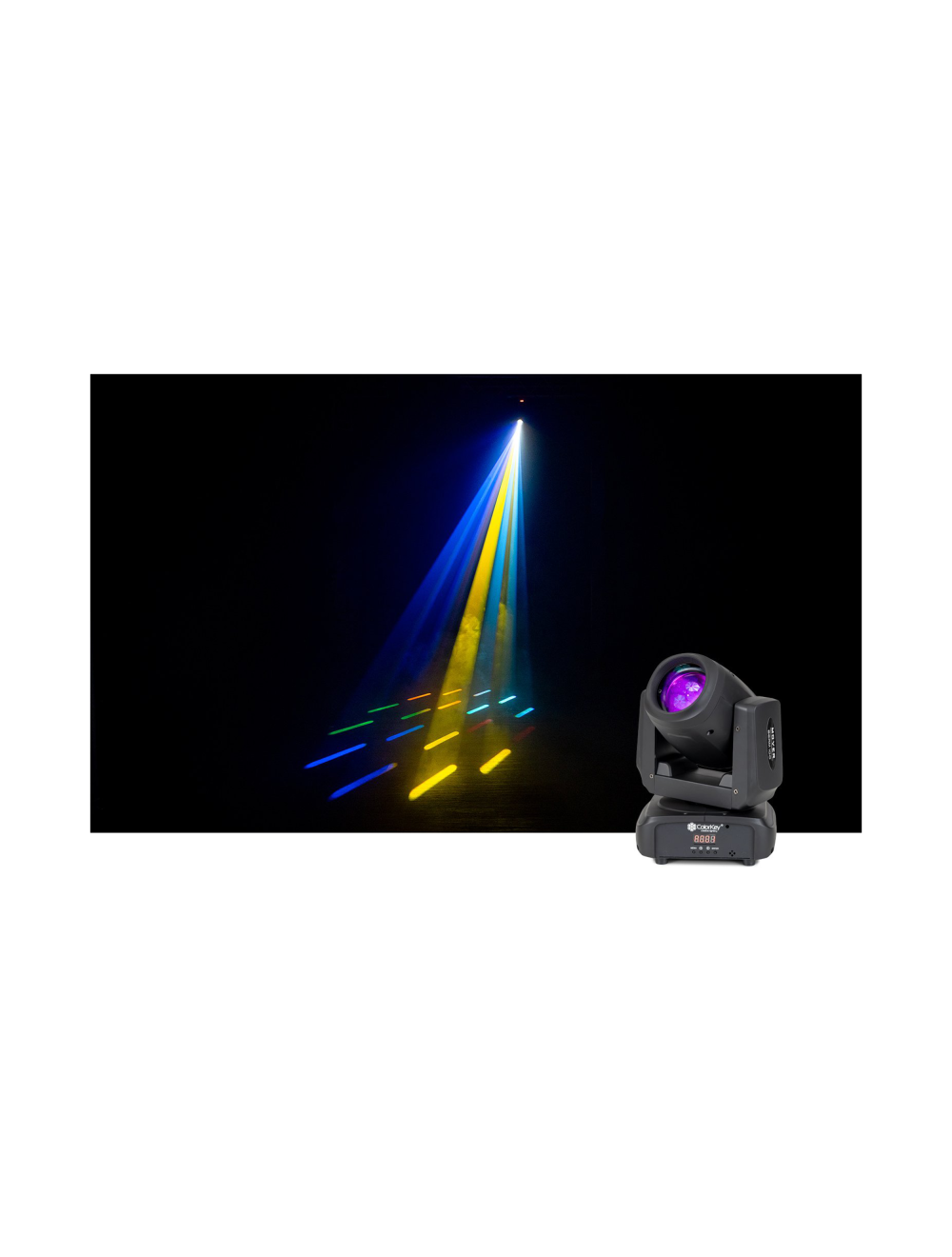 ColorKey Mover Beam 100 Moving Head Beam Light