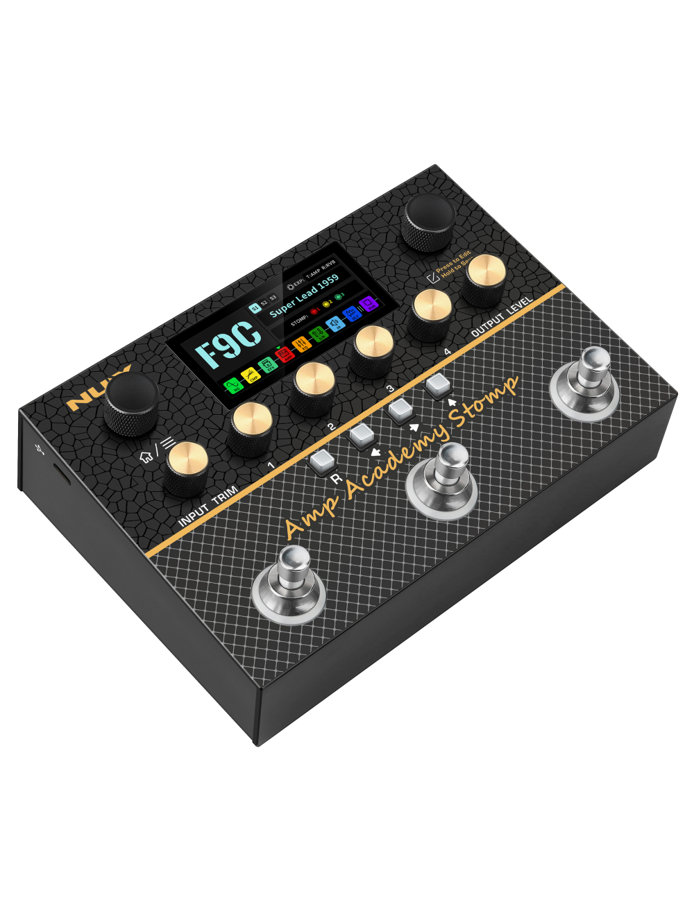 NUX NMA-3AAP Amp Academy Stomp Amp Modeler Pedal
