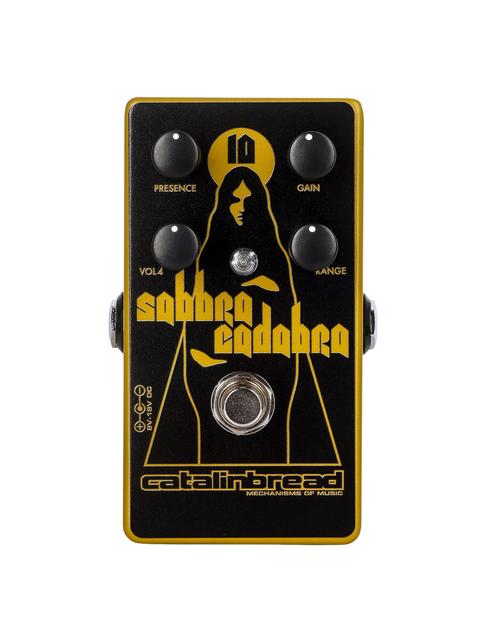 Catalinbread Sabbra Cadabra 10th Anniversary Overdrive Pedal - Yellow - Open Box