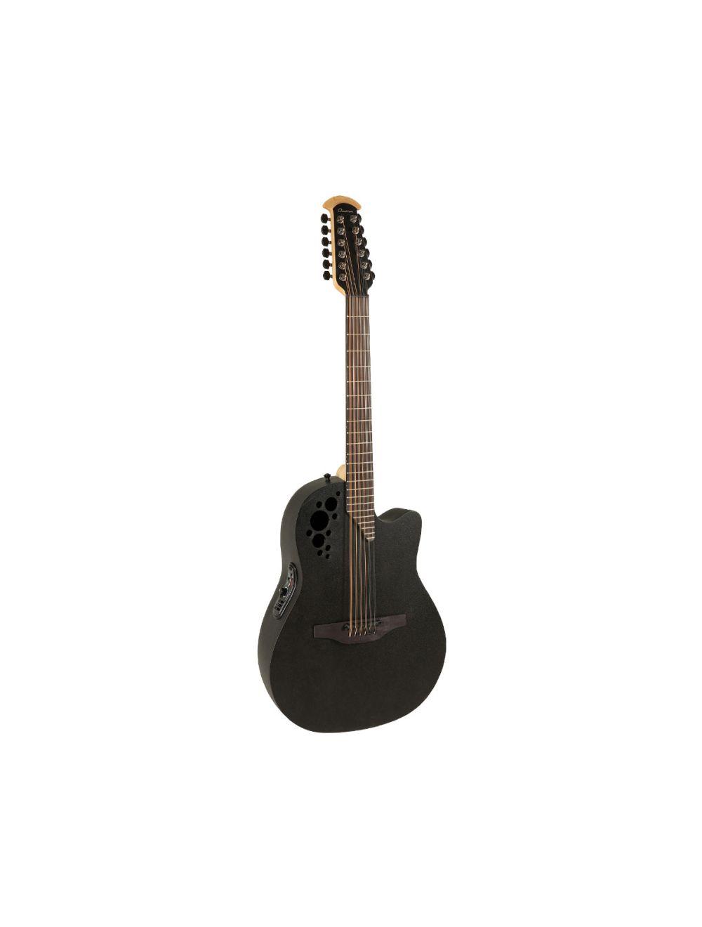 Ovation Pro Series Elite TX 2058TX-5 12-String A/E - Black Textured - Open Box